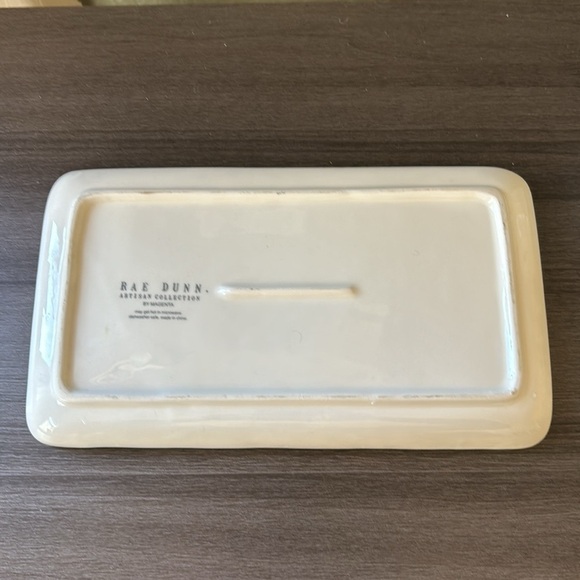 Rae Dunn Happy Trinket Jewelry Storage‎ Accessories Tray - Picture 3 of 5